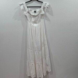 J for Justify white dress size medium
